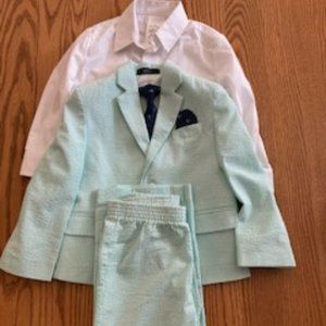 Nautica 4 Piece Little Boys Suit